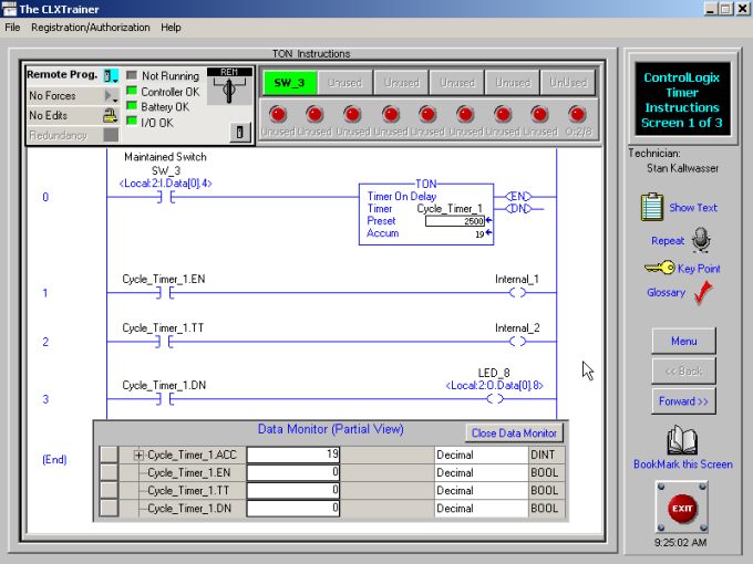 CLXTrainer CBT for ControlLogix with RSLogix 5000 Process Automation Controller (PAC) overview (Certificate Course)